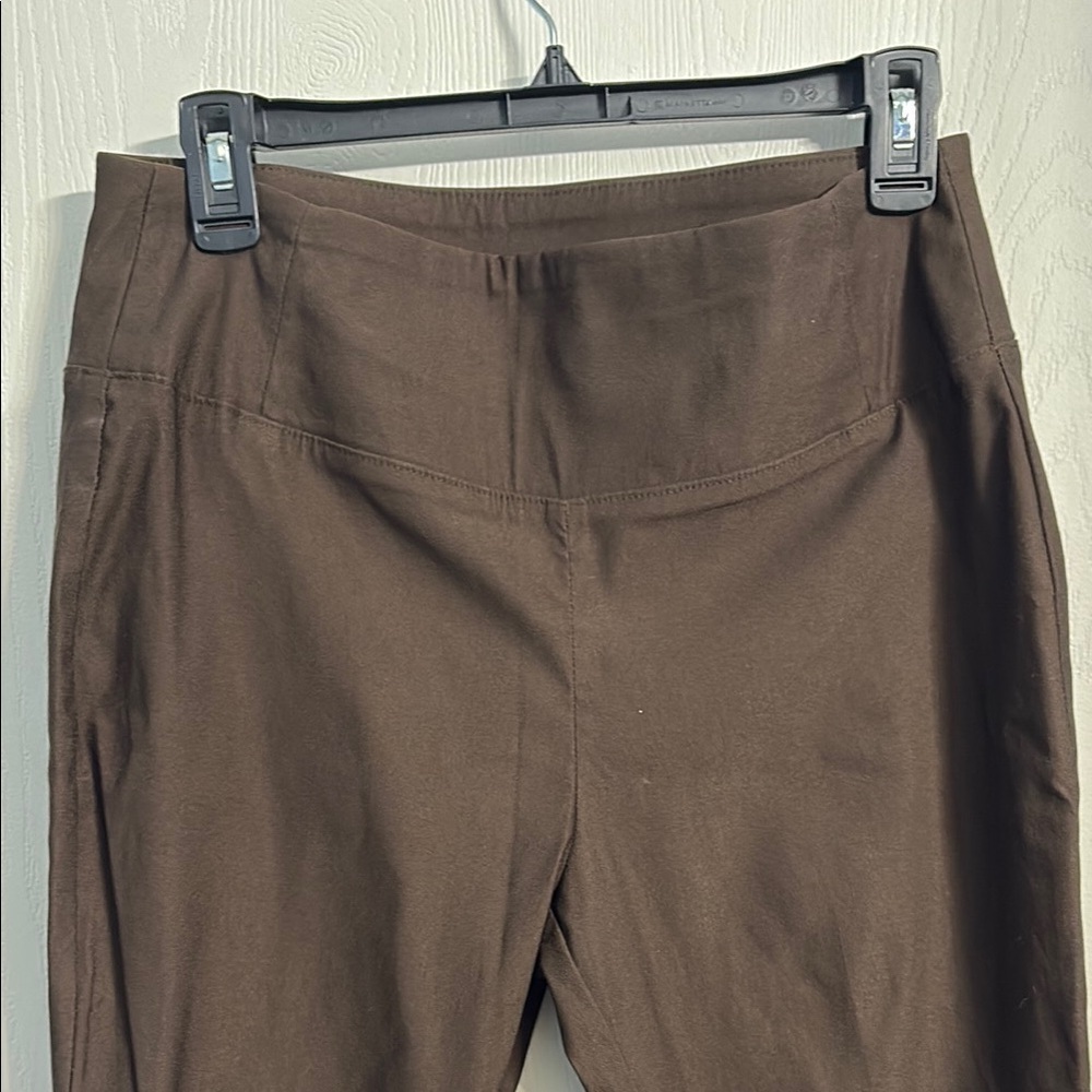 Worthington Dark Brown Cropped Pants - Picture 2 of 6